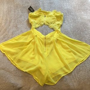 FashionNova Divinity Romper X-Small